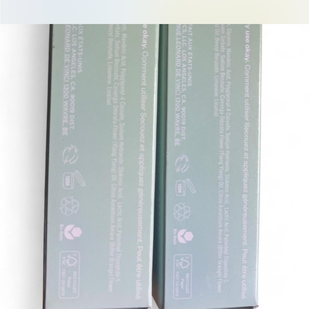 KOSAS Serum Deodorant Lot 2 NEW IN BOX Chemistry AHA Clean Beauty Serene Clean - Picture 6 of 7